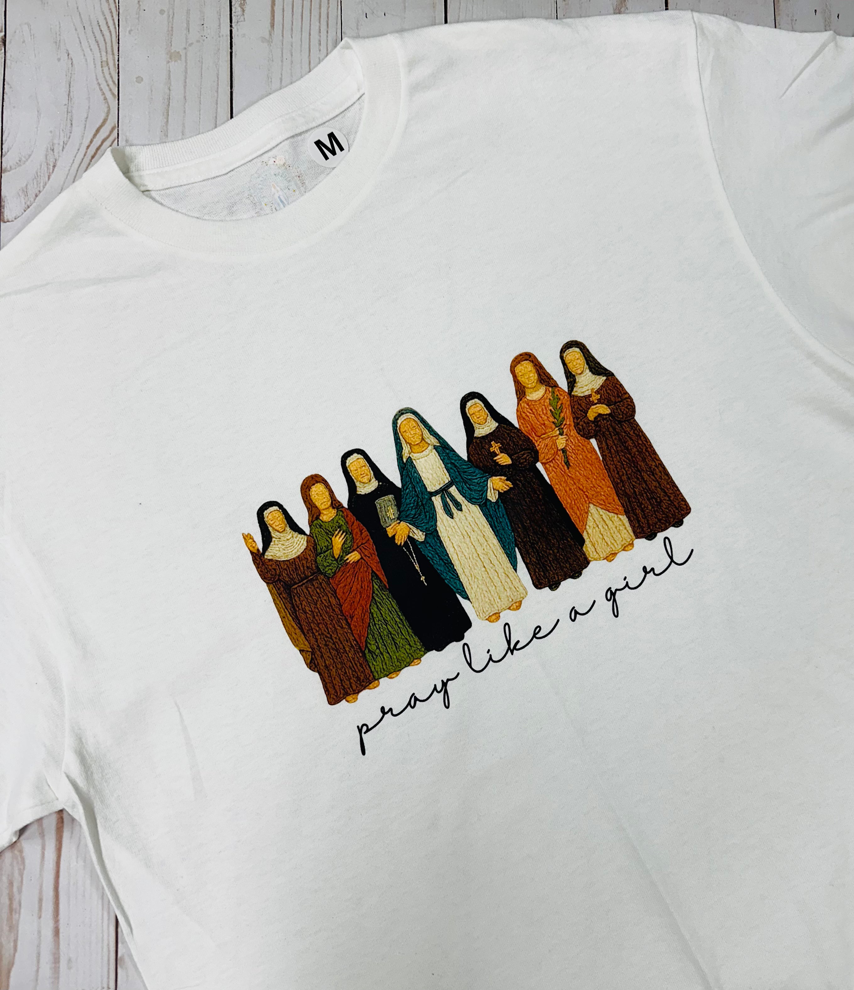 Pray Like a Girl" Graphic T-Shirt!
