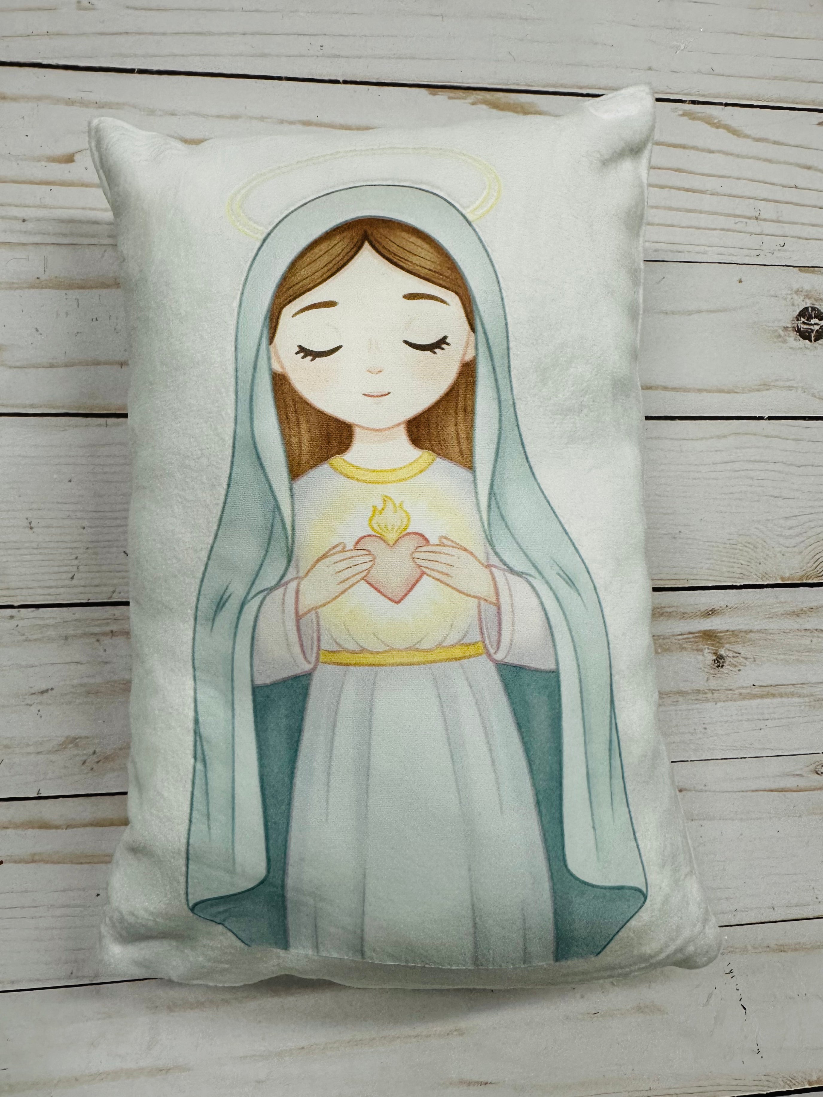 Charming Immaculate Heart of Mary Plush Doll Pillow (Copy)
